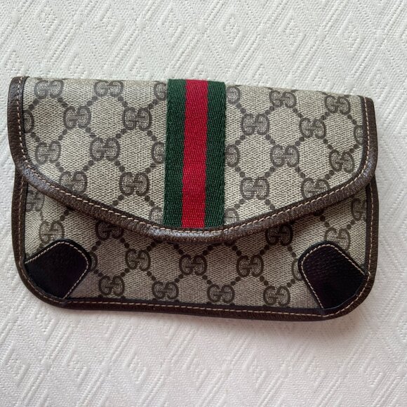 Gucci clutch cosmetic bag vintage accessory collection made in Italy - Picture 3 of 10